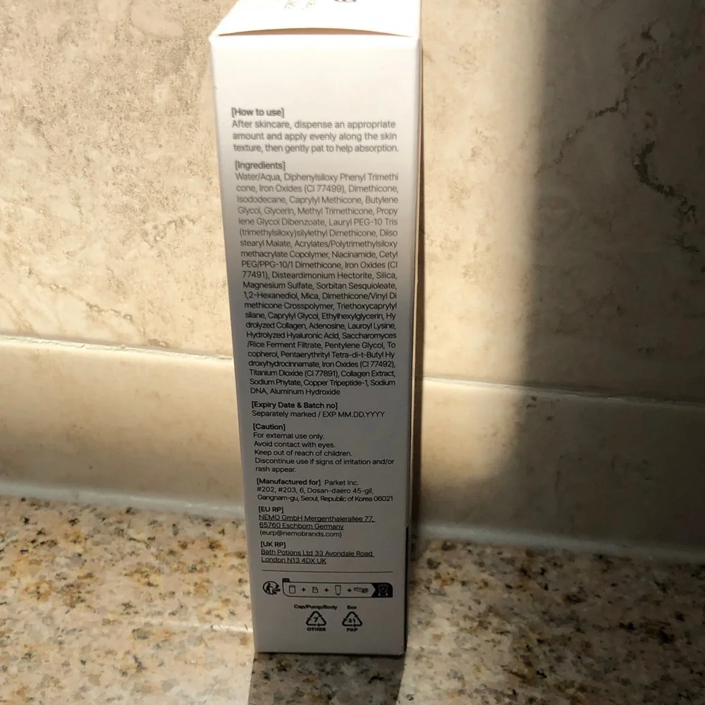 NWT Set of 2 mixsoon PDRN Collagen Tinted Moisturizer (Shades 50 & 60)